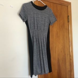 Madewell black/ grey dress